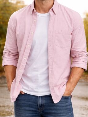 ✨ Obey Pink Button-Down Shirt | Streetwear Essential